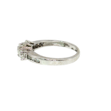 Lady's White 14K Gold 1 Carat Diamond Engagement Ring