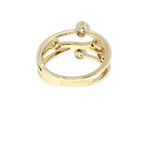 Lady's Yellow 14K Gold 5-Stone Diamond Fashion Ring (0.70 CTW)