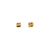 Round Diamond Cluster Stud Earrings in 14K Yellow Gold