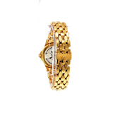 Lady's White Mother Of Pearl 18 Karat Patek Philippe Neptune 4881-10J 26Mm