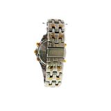 Vintage Seiko 7T32-6M90 Men's Two-Tone Chronograph Alarm Watch