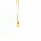 18K Yellow Gold Diamond Necklace (0.53 TWT, F/G SI)