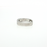 Men's 14K White Gold 0.33 CT Multi-Shape Channel Wedding Band