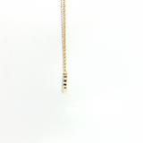 14K Yellow Gold Graduated Diamond Necklace (1.00 CTW) | 18"