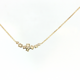 14K Yellow Gold Australian Opal Stations Necklace (18")