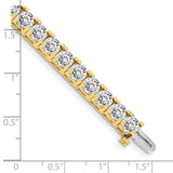 14k Complete 17 carat Round VS Diamond 4-prong 7 inch Tennis Bracelet X2048VS
