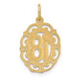 14k 18 in Oval Pendant C1667