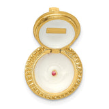 14k 3-D Birthday Cake Opens with Enameled Candle Inside Pendant C2171