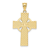 14k Celtic Cross Pendant K5143