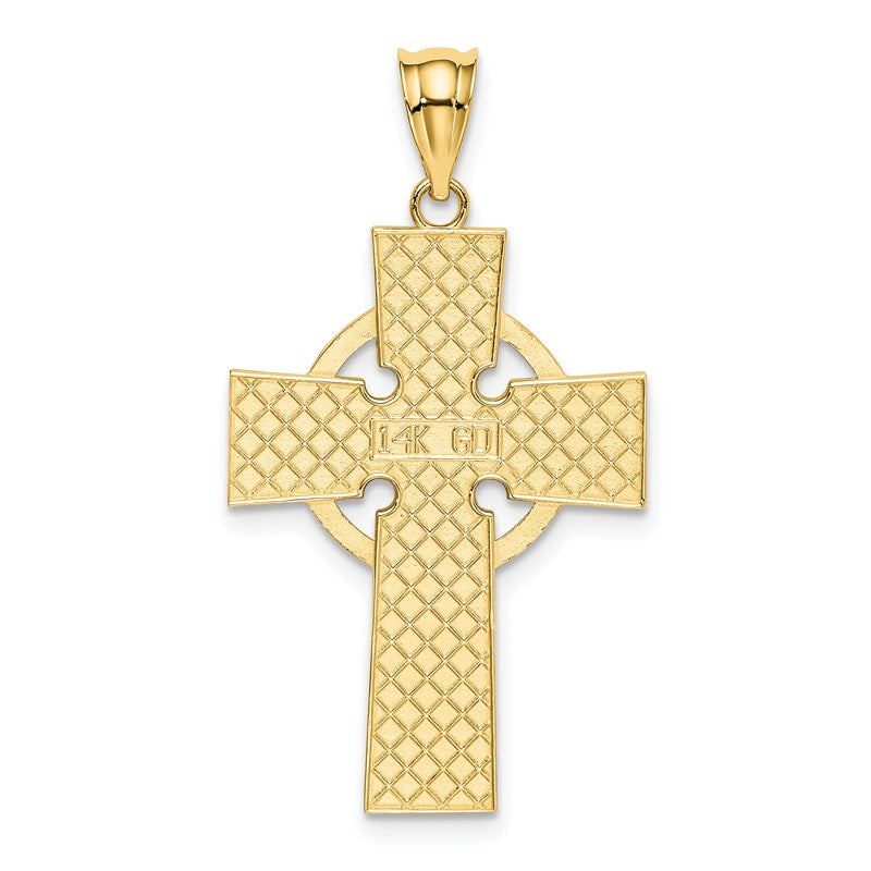 14k Celtic Cross Pendant K5143