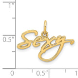 14K SEXY Charm K2609