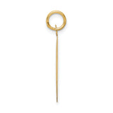 14K HAPPY ANNIVERSARY 20mm Engravable Disc Charm A1953