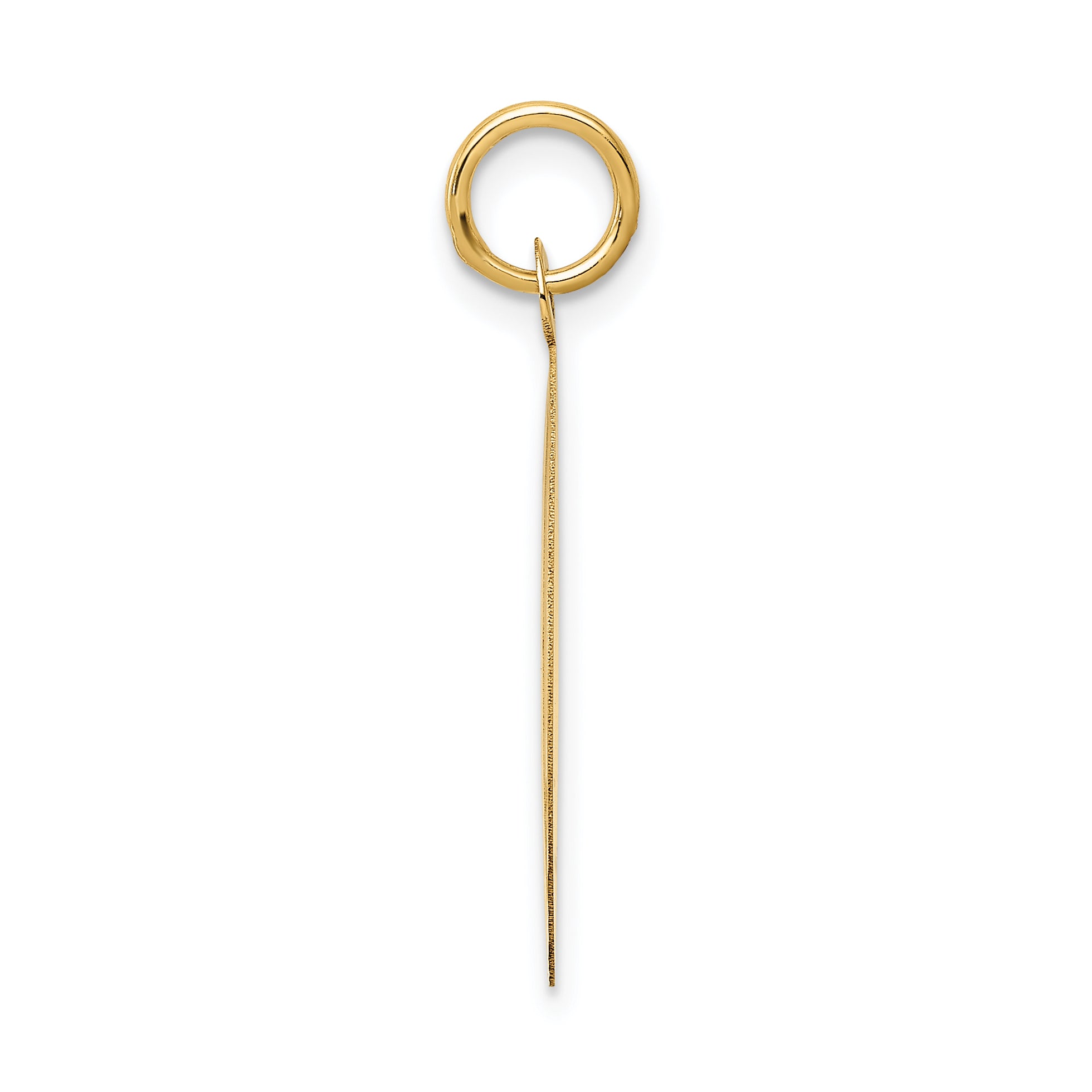 14K HAPPY ANNIVERSARY 20mm Engravable Disc Charm A1953