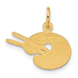 14k Artist Palette Charm C1087