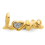 14k Diamond LOVE Ring RM5712