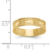 14K Footprints In The Sand Ring K3953