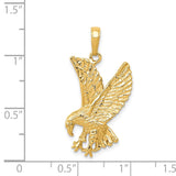 14k Eagle Charm K4853