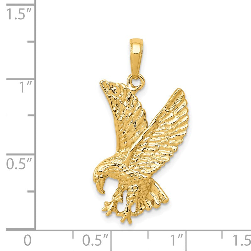 14k Eagle Charm K4853