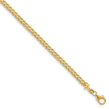 14K 18 inch 3.7mm Franco with Fancy Lobster Clasp Chain FRA120
