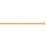 14K 18 inch 3.7mm Franco with Fancy Lobster Clasp Chain FRA120