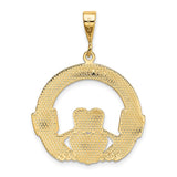 14k Claddagh Pendant D664
