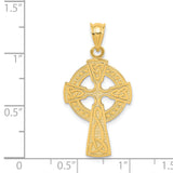 14k Celtic Cross Pendant C1942