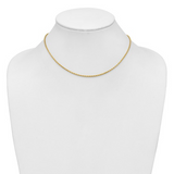 14K Gold 1.75mm Diamond-Cut Rope Chain Necklace - 16"