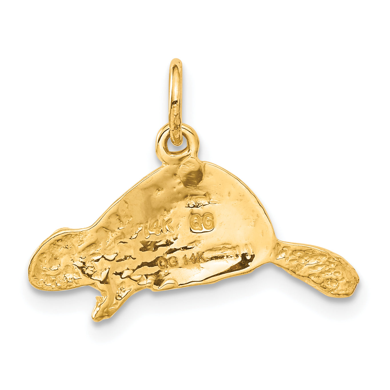 14k Beaver Charm A9225