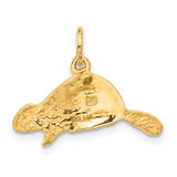 14k Beaver Charm A9225