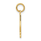 14k Figure Skate Charm K3539