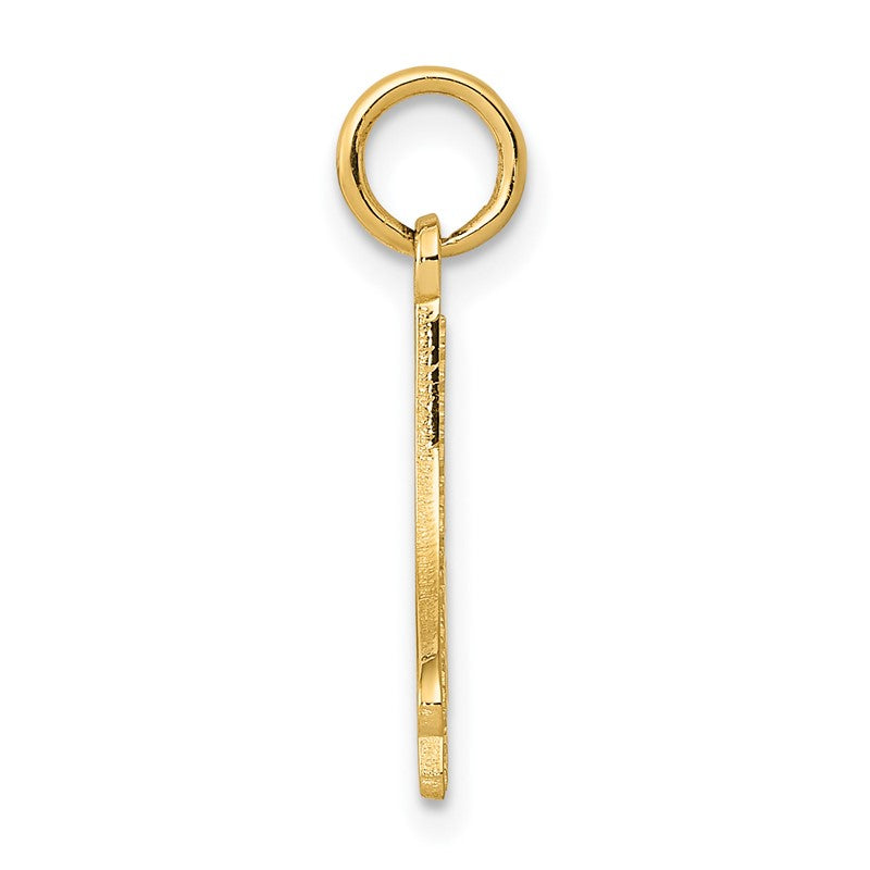 14k Figure Skate Charm K3539