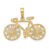 14k Polished Bicycle Charm M530