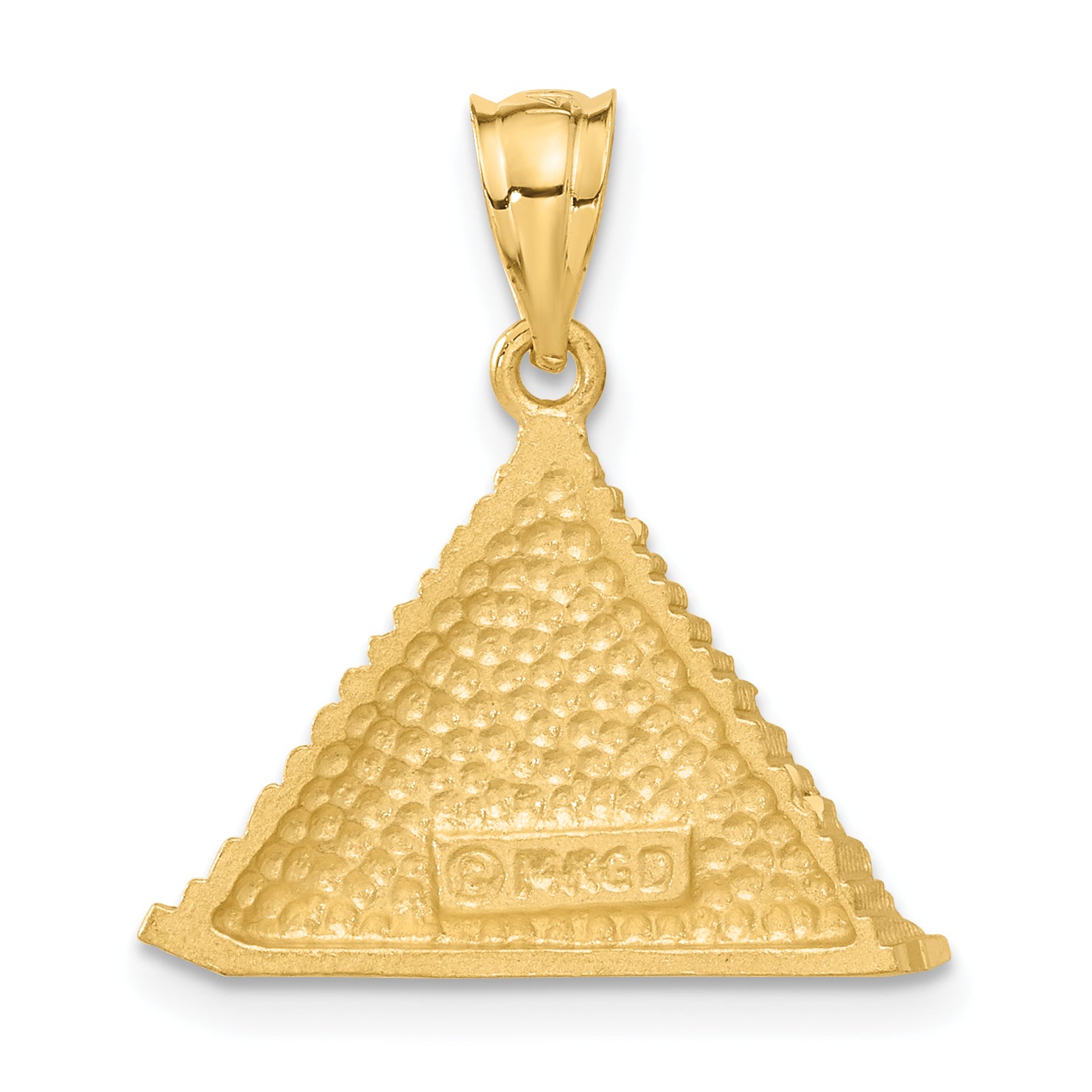 14k Pyramid Charm C1807