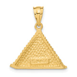 14k Pyramid Charm C1807
