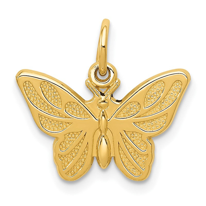 14k Butterfly Charm C537