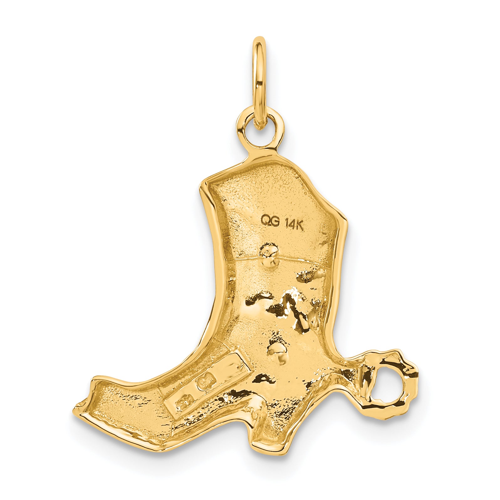 14k Boot with Spur Charm A9133