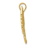 14k Polished Large Filigree Butterfly Pendant K5986
