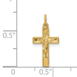 14k INRI Crucifix Charm XR294
