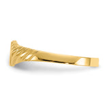 14k Child's Fancy Signet Ring D110