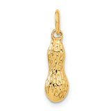 14k 3-D Peanut Charm A9347
