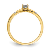 14k Rose Gold 1/15 carat Diamond Cluster Ring RM5641