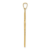 14k Celtic Cross Charm XR532