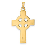 14k Celtic Cross Charm XR532