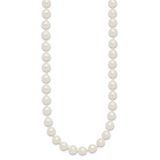14k 6-7mm White Near-Round Freshwater Cultured Pearl 16 inch Necklace WPN060