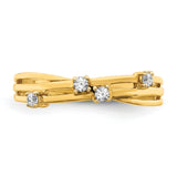 14k 1/10 carat Diamond Fashion Ring RM5637