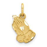 14k Praying Hands Charm C1304