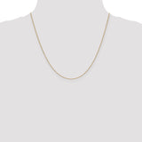 14K 14 inch .9mm Cable with Spring Ring Clasp Chain PEN190