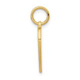14k DADDYS LITTLE GIRL Heart Charm C1703