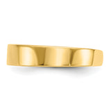 14K Adjustable Polished 3mm Band Toe Ring R567
