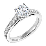 Diamond Semi-Mount Ring